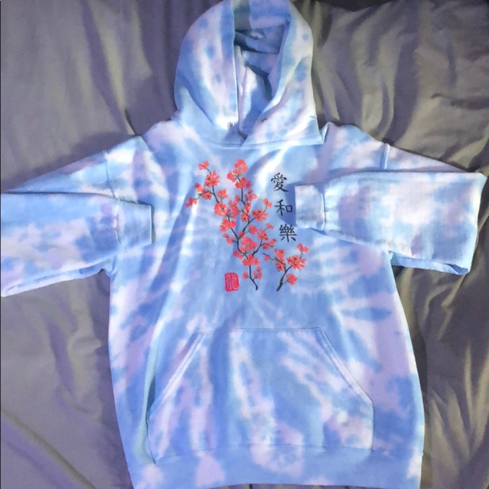 Tie-dye hoodie